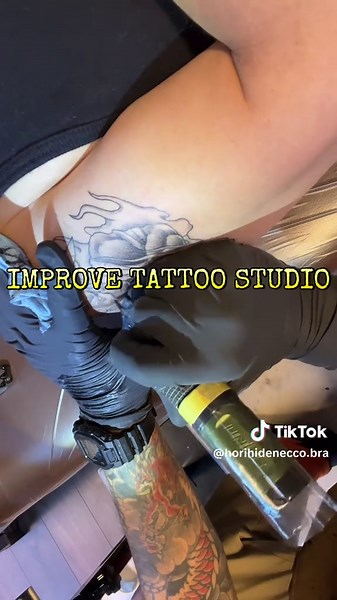 不動明王タトゥー完成！