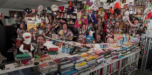 Protagoniza 31 Minutos un inédito concierto de Tiny Desk