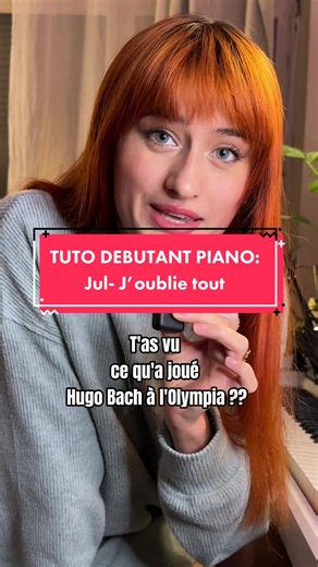 Apprendre à jouer du piano - Tuto facile pour débutants avec un titre de Jul