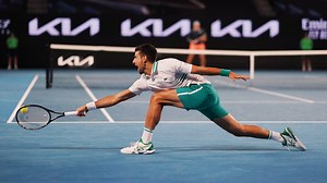 126K views · 2.6K reactions | Title defence on track  Novak Djokovic defied the pain barrier and a resolute Milos Raonic to post his 300th Grand Slam match victory on Sunday night. #AusOpen #AO2021 | Australian Open | Facebook