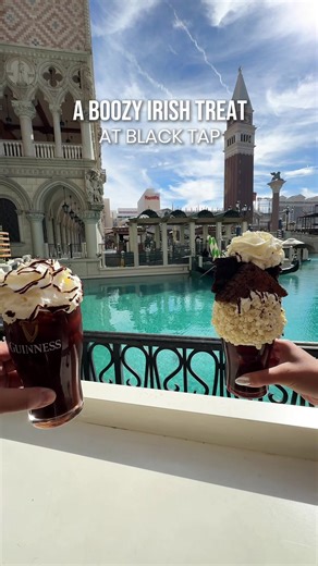Shaking things up the Irish way at Black Tap with the Guinness Classic Shake and the Guinness CrazyShake.🍀🍺 Available through the end of March.