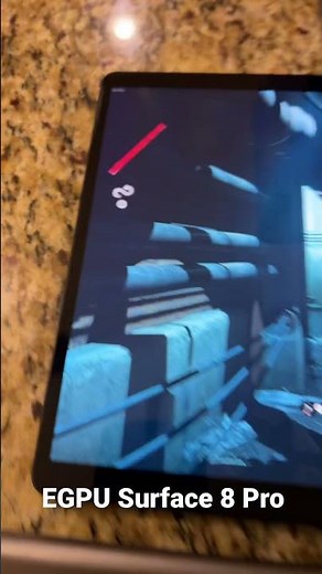 EGPU 3060Ti Surface Pro 8