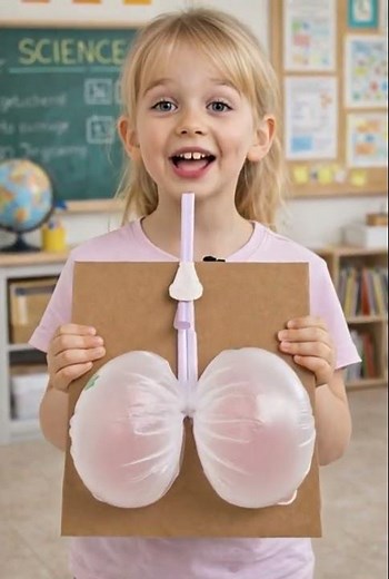 DIY Lungs Project for School: Step-by-Step Guide (Using Recycled Materials)