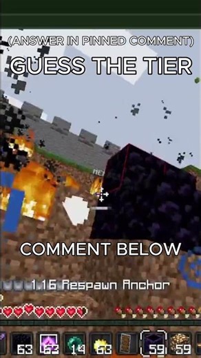 GUESS MY TIER #minecraft #cpvp #pvp #drdonut #gaming #crystalpvp