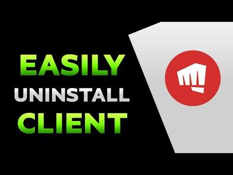 How To Uninstall Riot Client