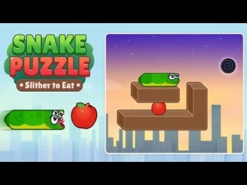 Snake Puzzle Slither To Eat All Levels Gameplay