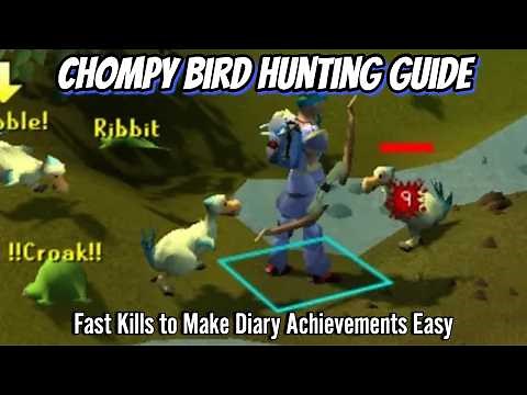 Chompy Bird Hunting - Fast Kills to Make Diary Achievements Easy