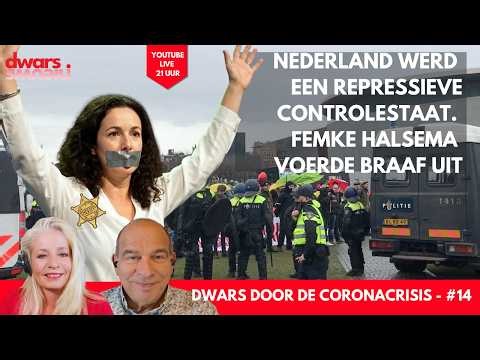 Nederland werd een repressieve controlestaat. Femke Halsema voerde braaf uit. DDDC - 14