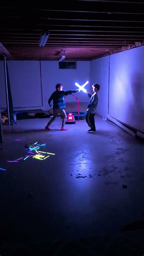 light saber battle
