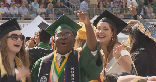 Colorado State University holds first all-university commencement in 30 years