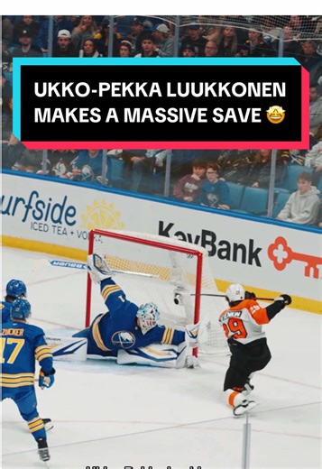 Ukko-Pekka Luukkonen's Incredible Save in NHL Game