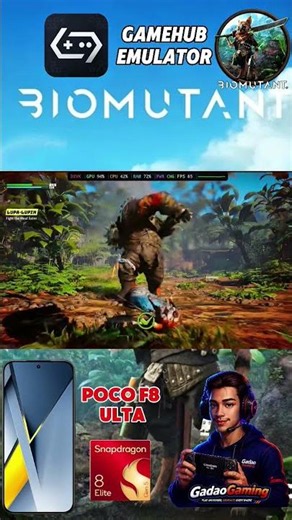 🔥 BIOMUTANT on Android 📱 |GameHub Emulator 60FPS Smooth Gameplay