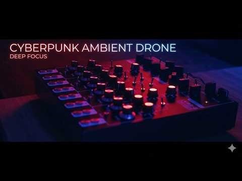 1 Hour CYBERPUNK AMBIENT Drone for DEEP WORK & STUDY (SOMA Lyra-8 Drone)
