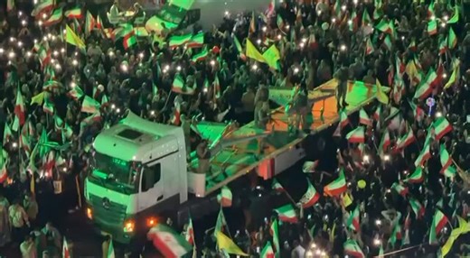Iran’s Army unveiled, for the first time, a new generation of Arash one-way kamikaze drones, closely resembling Shahed-136 drones, tonight at the Enghelab Sq in Tehran.They paraded it during the daily anti-US/Israeli gathering of Iranians.