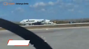 波音747在佛罗里达被拆解