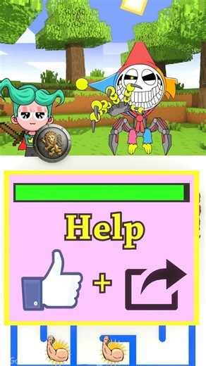 Help Sprunki Rory drive away Sprunki Prototype!