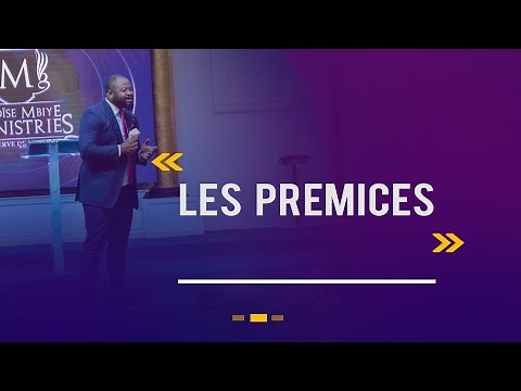 Pastor Moise MBIYE - THE FIRST FRUITS