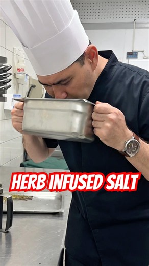 “Herb-infused rock salt that turns every bite into something unforgettable.” #chef #food #uae