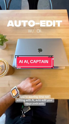 The tool for lightning fast editing is here. The AI AI, CAPTAIN adobe premiere pro plugin introduces full auto-editing functionality to creators for vlogs, podcasts, b-roll, camera-talks and social media video styles. Speed up your workflow 10x - free trials available now! #videoediting #PremierePro #tech #autoeditor #tech #AI #adobe