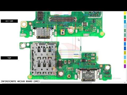 INFINIX NOTE 40 Charging, Speaker, Mic & Ringer Problem | No SIM Card & Emergency Call Fix Sub Board