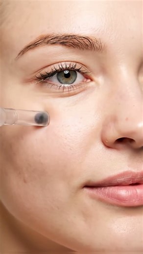 Removing stubborn blackheads the satisfying way #blackheads #skincarevideosReal