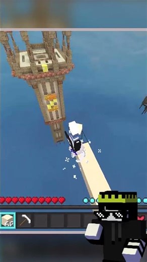 【マイクラ】三人称c-spanしてみた #マイクラ #おうさま #minecraft #switch勢 #mcpvp