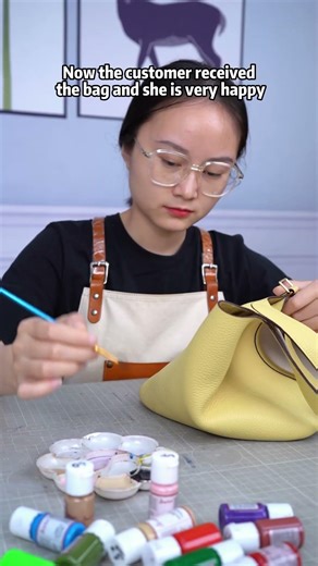 High-end handcrafted leather bag, different color options, do you love it?🥰