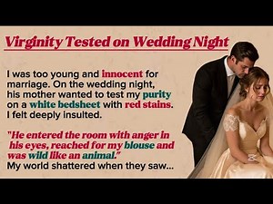 Virginity and Wedding Night | Learn English with story level 1lShorty story| Emotinal American story