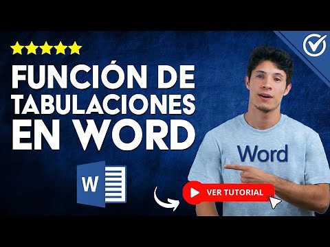 ¿Cómo Funcionan las TABULACIONES en Word? - ↘️ Aprende a Utilizar las Tabulaciones en Word ↘️