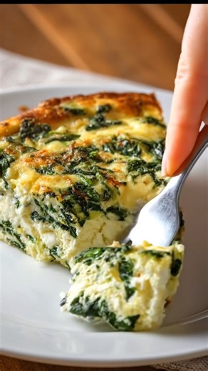 Sugar-Free Cottage Cheese and Spinach Crustless Quiche A light, creamy crustless quiche with cottage cheese, eggs, and spinach—easy to prep, great for brunch, and perfect for make-ahead slices. ​ Ingredients Quiche (Sugar-Free) 4 large eggs ​ 1 cup cottage cheese ​ 1 cup cooked spinach (fresh or frozen), well-drained and chopped ​ 1/2 cup shredded cheese (cheddar or mozzarella) ​ 1/2 tsp salt ​ 1/4 tsp black pepper ​ Optional: 1/4 tsp garlic powder (or a pinch of nutmeg) ​ Optional: 2 tbsp diced