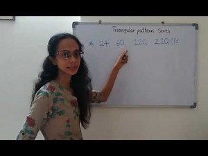 How to identify the triangular pattern series