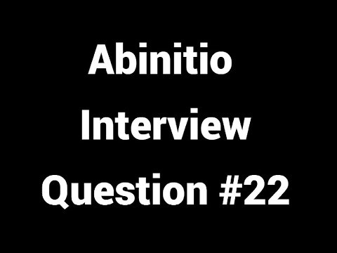 Abinitio Interview Questions 22 Multifile System Part 1