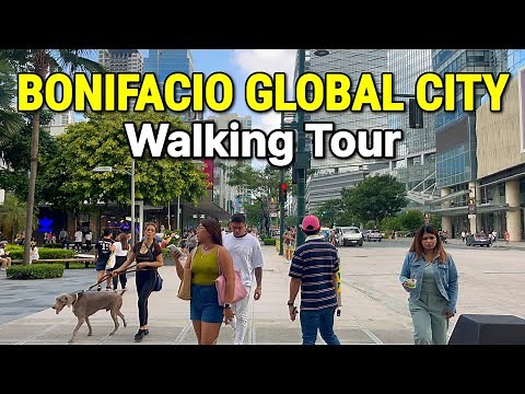 BGC WALKING TOUR 2023 | Bonifacio Global City - Metro Manila, Philippines