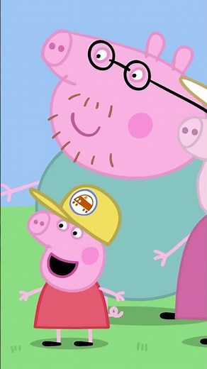 George at the Race 🏁🚗 #shorts #peppapig