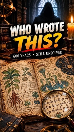 WHO WROTE THE VOYNICH MANUSCRIPT? | The 600-Year Mystery Nobody Can Solve #mystery #history