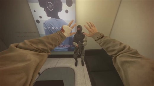 GORELAB 2.5 - 2 Handed gun npcs (re-recorded to show the feature better, recorded by @Ladster) #fyp #bonelab #brutal #vr #physics