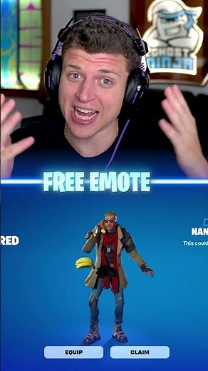FREE EMOTE CODE in FORTNITE! 😱