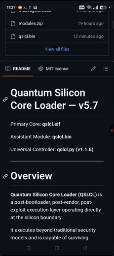 Quantum Silicon Core Loader v5.7 - Universal Dynamic Bootstrapping Across ALL Architectures