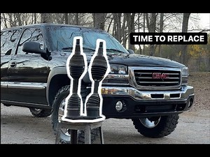 99-07 CV AXLE REPLACMENT INSTALL