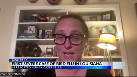 Louisiana resident becomes first 'severe case' of bird flu in the U.S.