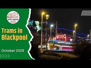 Blackpool Trams in Action | Flexity & Heritage Trams – October 2025