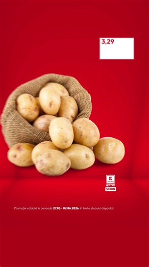 Ofertele Kaufland din 27 mai - 2 iunie: banane, cartofi și ouă #kaufland #oferte