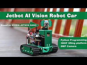 Yahboom Jetbot AI robot with HD Camera for Jetson Nano