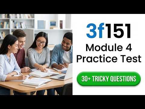2026 3f151 Module 4 Practice Test and Study Guide | Pass Your Personnel AFSC Exam Fast