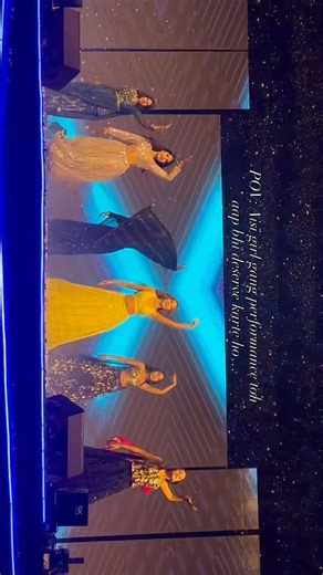 AM DANCE PRODUCTIONS on Instagram: "The bride’s girl gang ✨ lit up the Sangeet stage with pure glamour, charm, and chemistry — a performance straight from the heart for their best friend. Every beat hit harder with their energy, every move sparkled under the lights, and the choreography flowed like a dream on that beautifully crafted stage. With the SFX adding magic to every moment, this was the kind of girl tribe performance that turns a Sangeet night into a memory everyone keeps talking about.