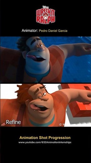 Wreck it Ralph | Ralph & Princess Shot Progression #shots