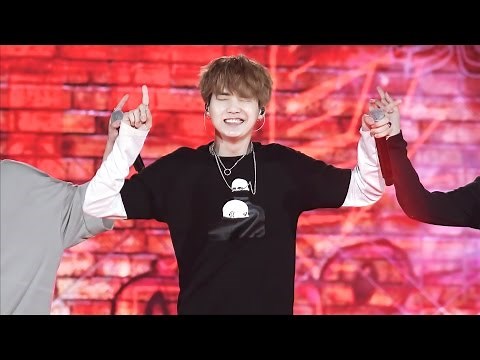 160907 힘찬함성 BTS FIRE 불타오르네 (SUGA 슈가 FOCUS)