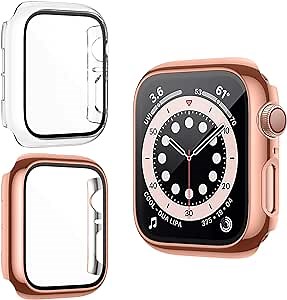 Amazon.com: Zebre Screen Protector Compatible with Apple Watch SE/Series 6 / Series 5 / Series 4 40mm, Ultra Thin HD Tempered Glass Screen Protector Full Coverage Compatible with iWatch Series SE/6/5/4 : Cell Phones & Accessories