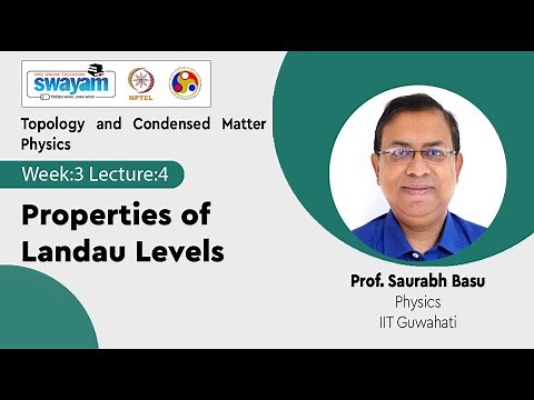 Lec 11: Properties of Landau Levels