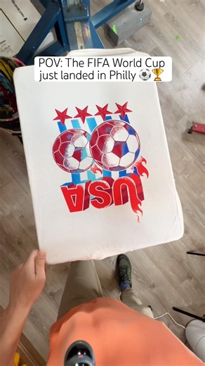 Printer POV: The FIFA World Cup Screen Printing Orders Have Officially Kicked Off! ⚽️🏆